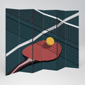 PING- PONG GAME 6-Panel Room Divider
