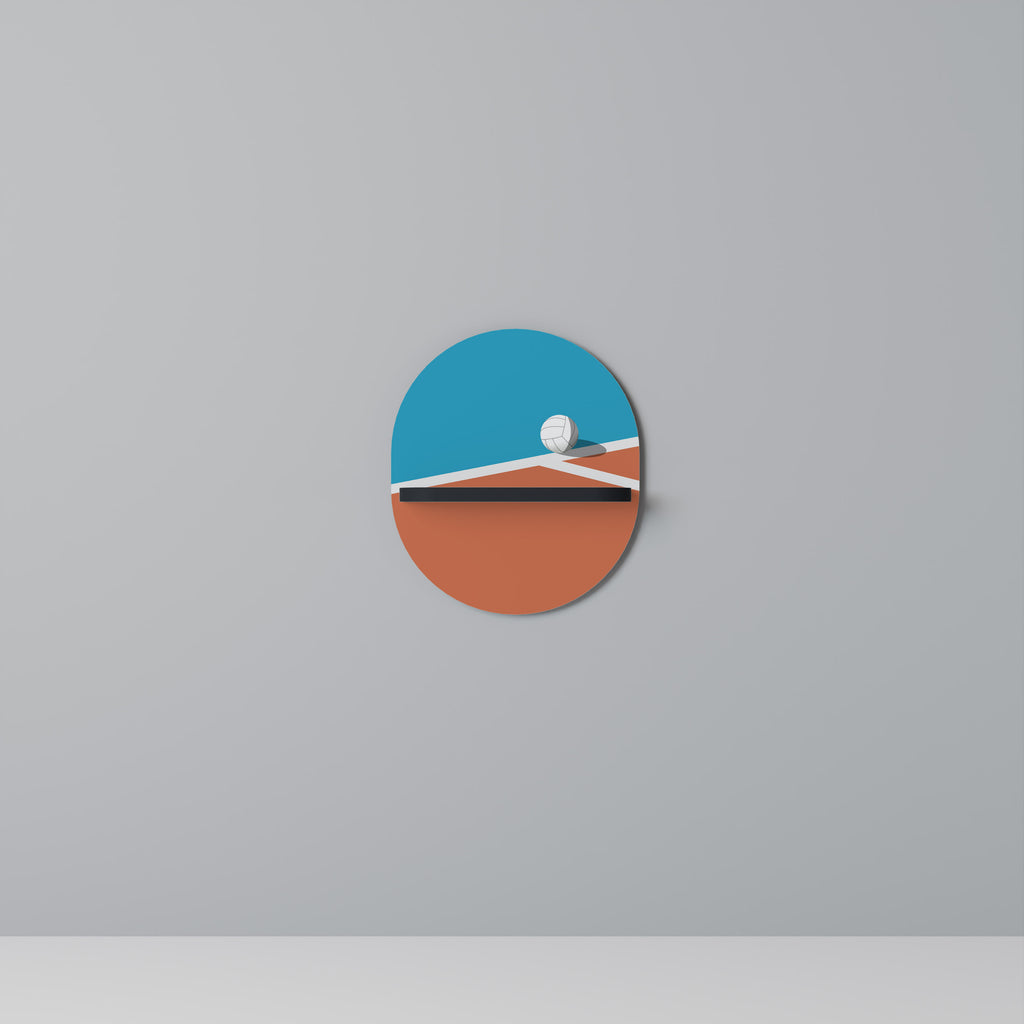 VOLLEYBALL TIME Decorative Art Shelf