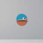 VOLLEYBALL TIME Decorative Art Shelf