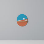 VOLLEYBALL TIME Decorative Art Shelf