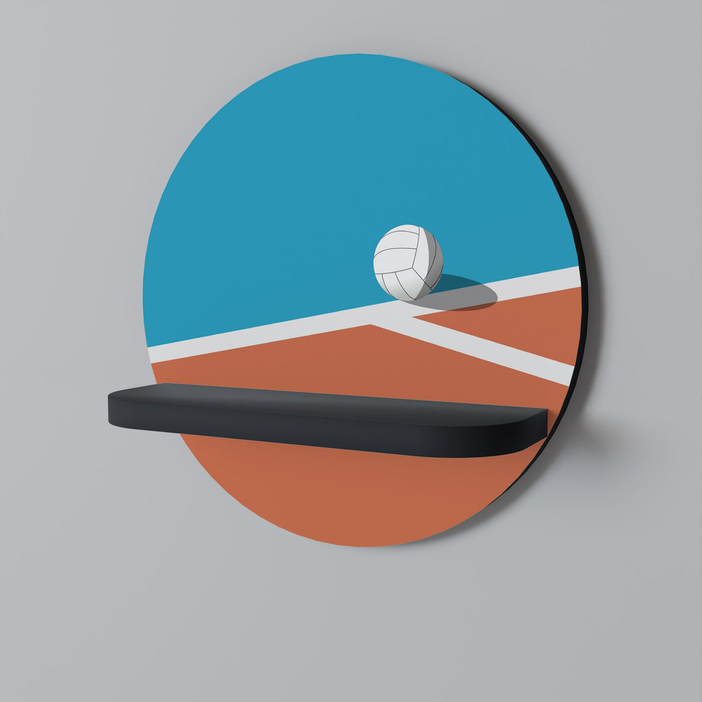 VOLLEYBALL TIME Decorative Art Shelf