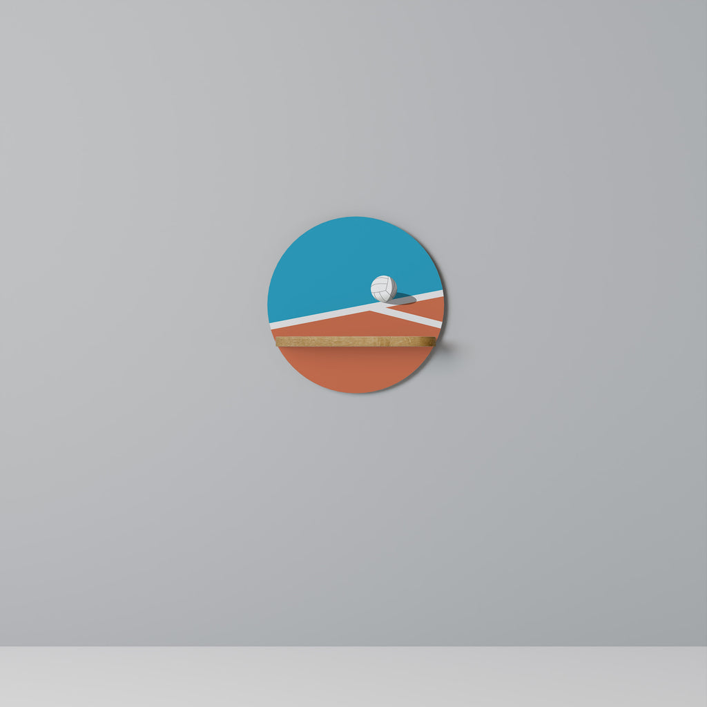 VOLLEYBALL TIME Decorative Art Shelf