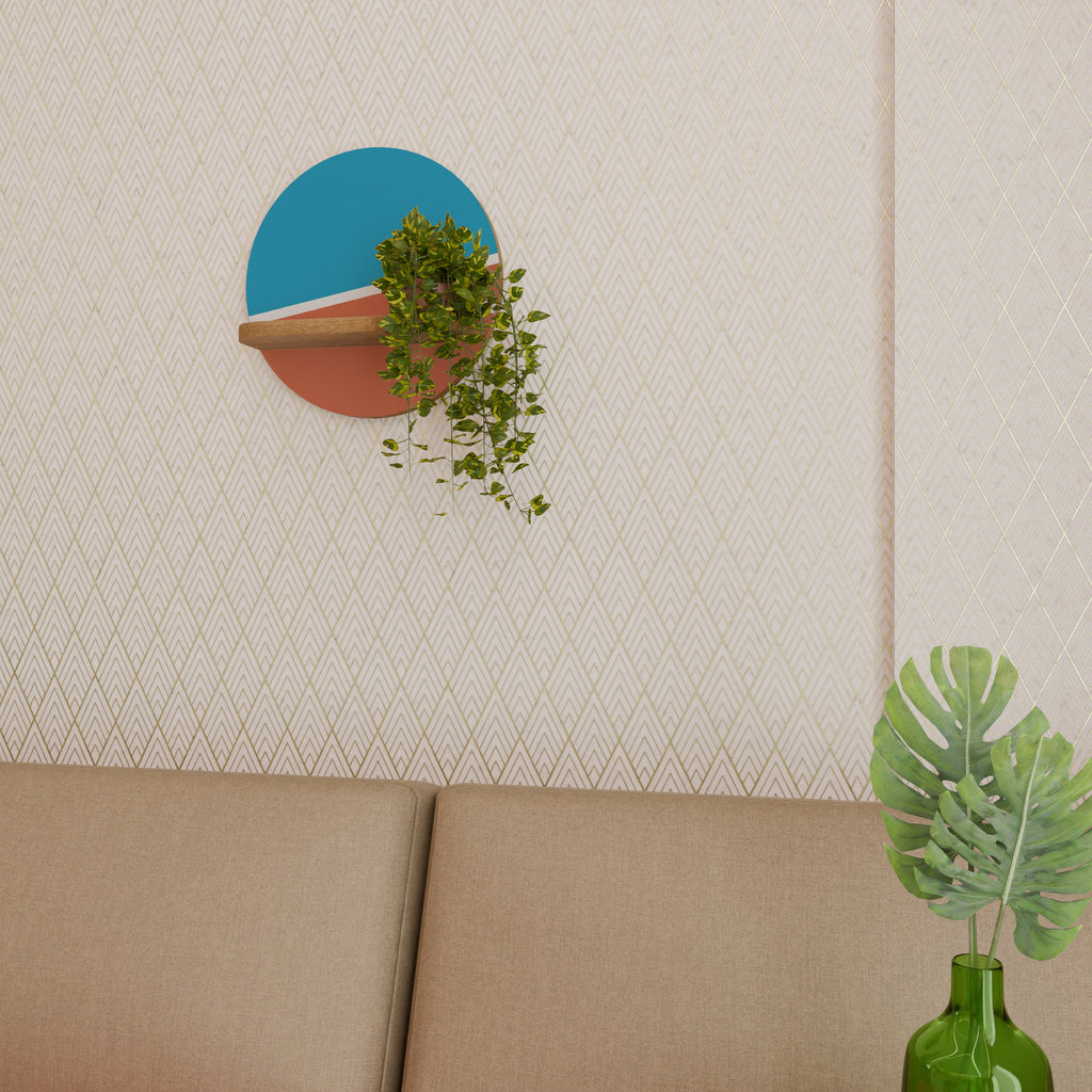 VOLLEYBALL TIME Decorative Art Shelf