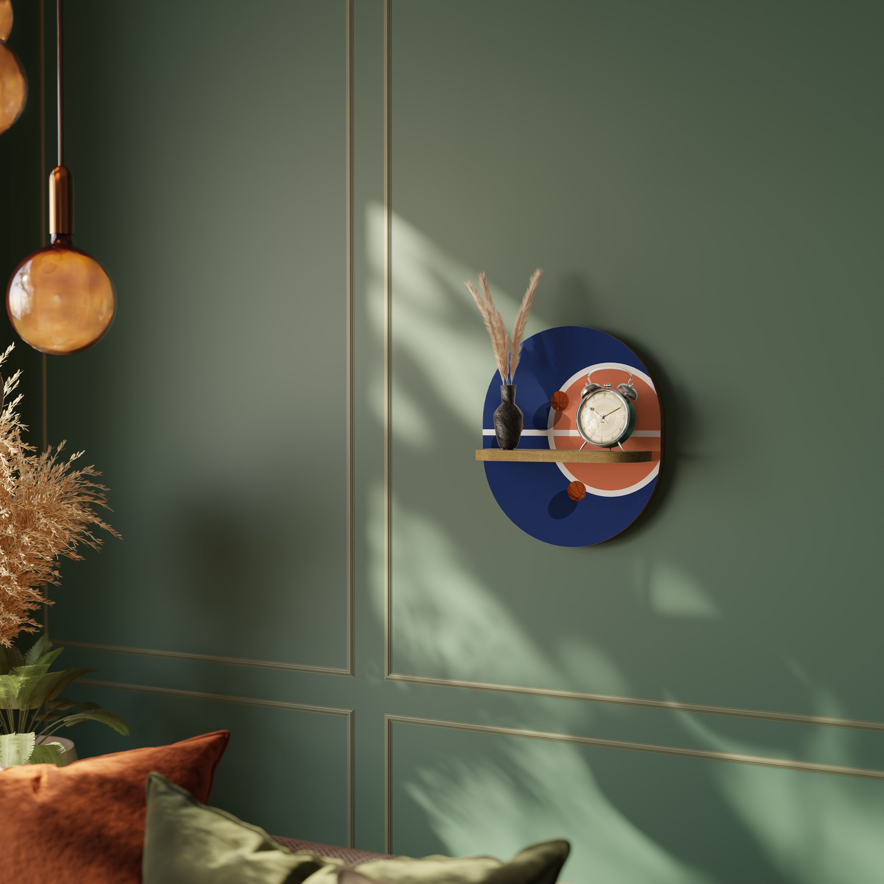 BASKETBALL CHALLENGE Decorative Art Shelf