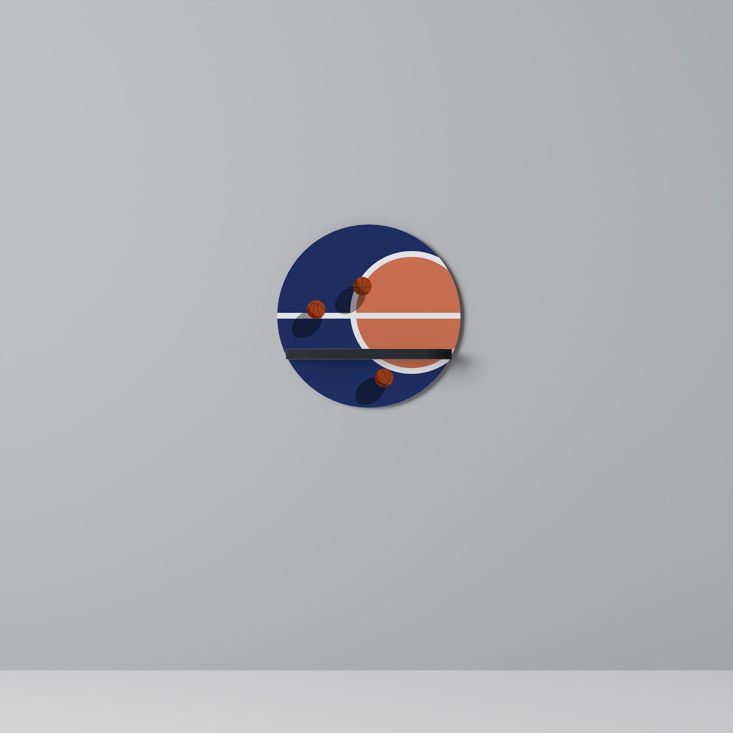 BASKETBALL CHALLENGE Decorative Art Shelf