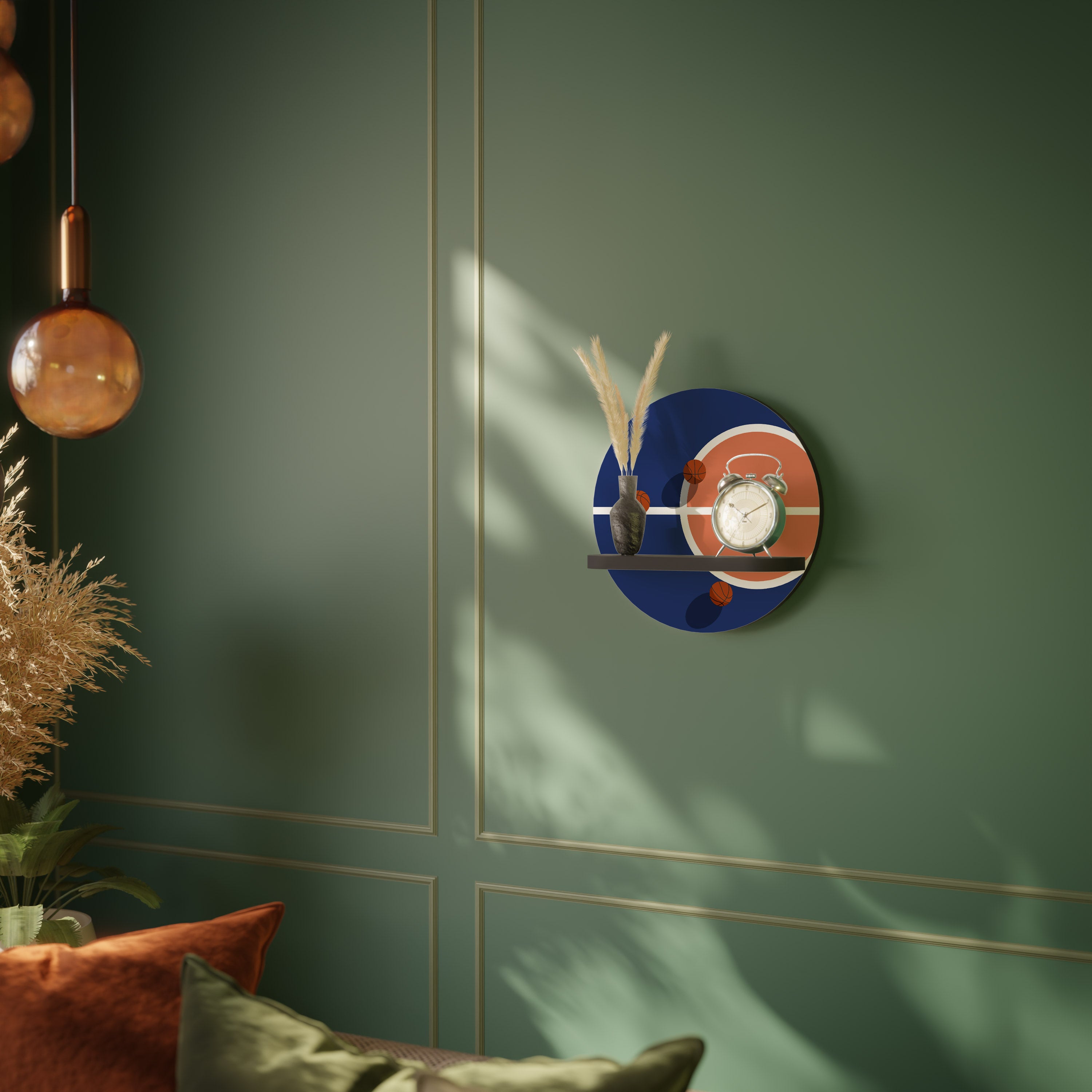 BASKETBALL CHALLENGE Decorative Art Shelf