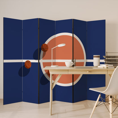 BASKETBALL CHALLENGE Biombo de 6 paneles