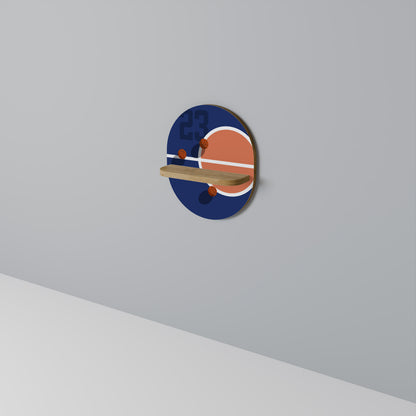 FAMOUS NUMBER 23 Art Shelf