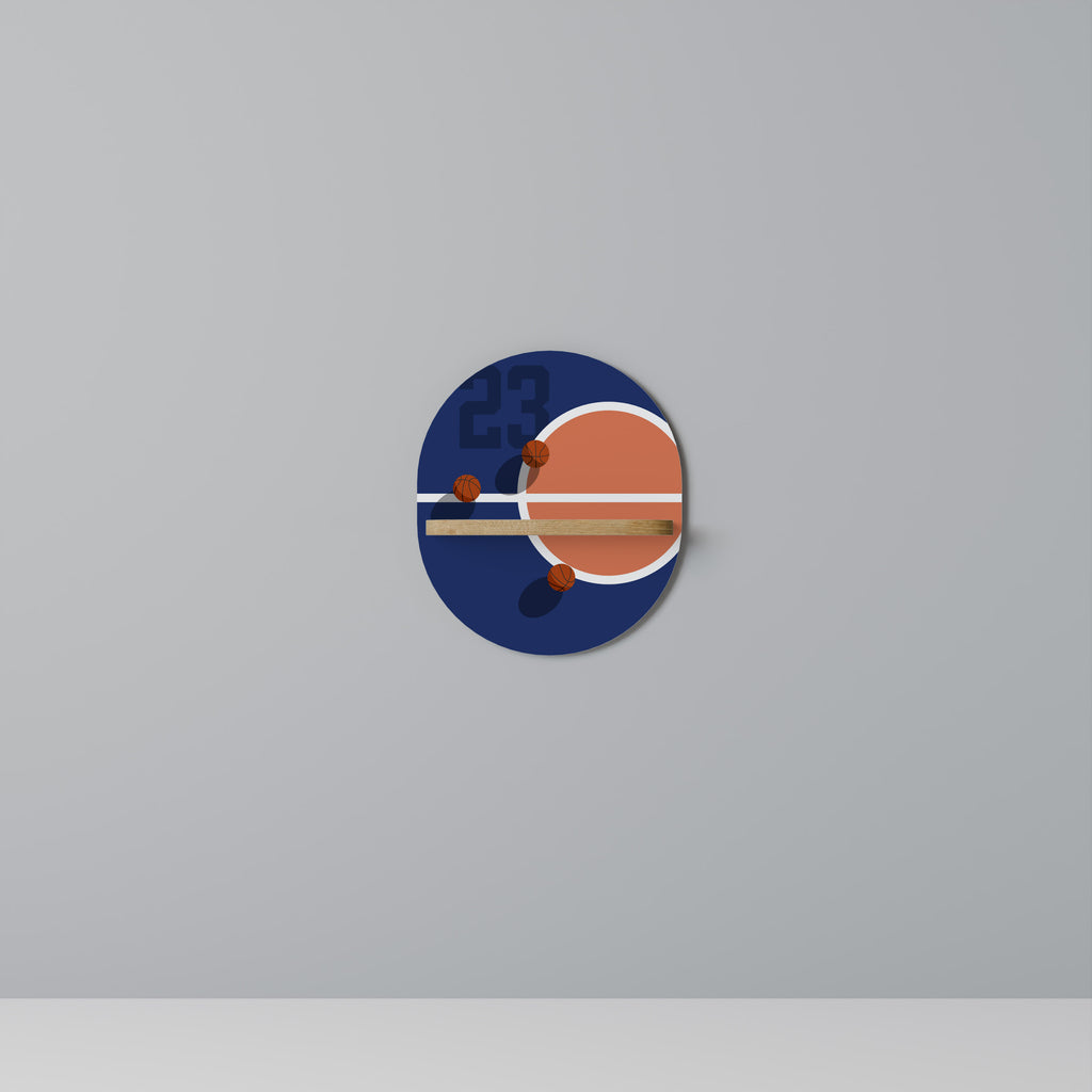 FAMOUS NUMBER 23 Decorative Art Shelf