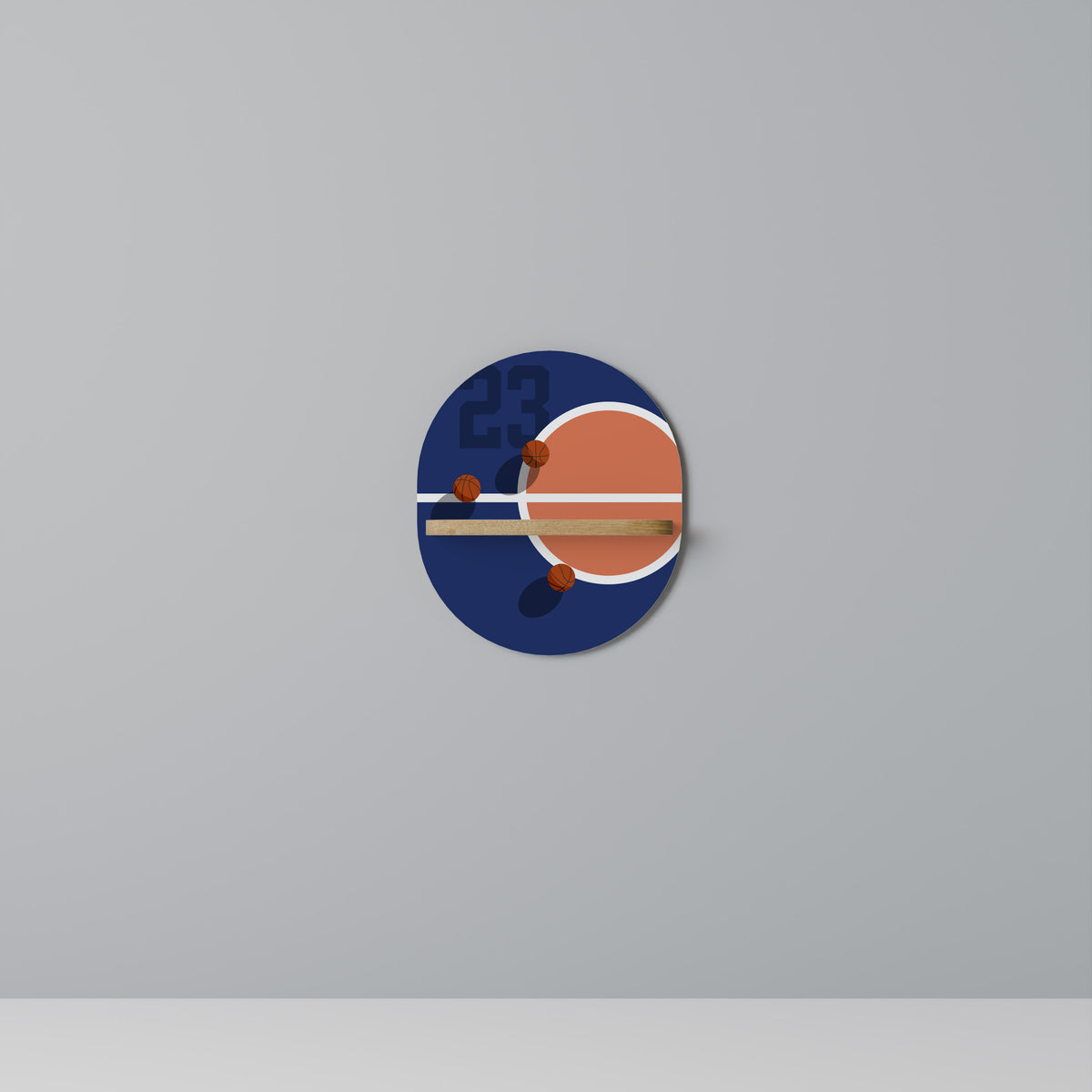 FAMOUS NUMBER 23 Art Shelf