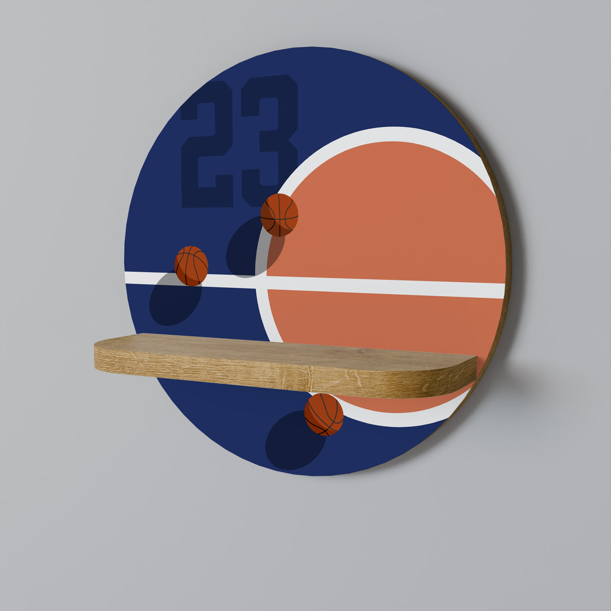 FAMOUS NUMBER 23 Art Shelf