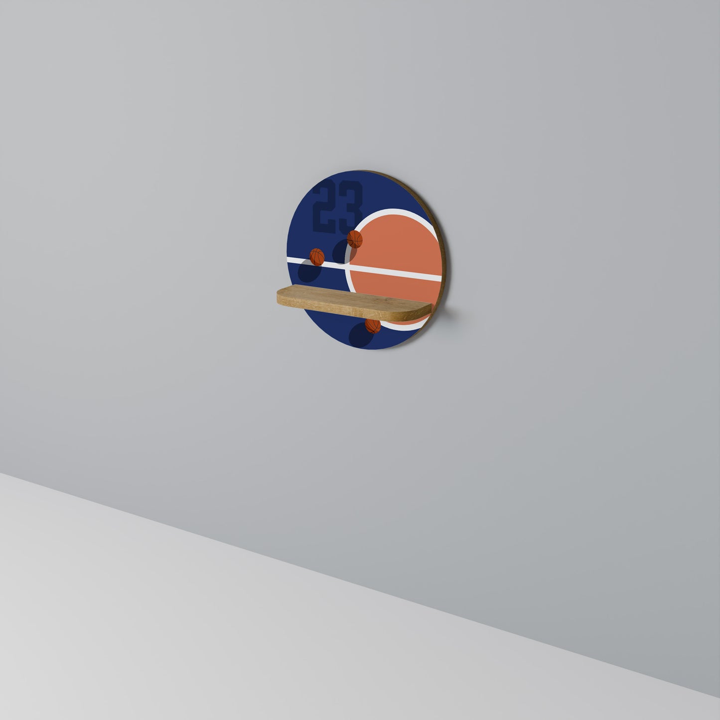 FAMOUS NUMBER 23 Art Shelf