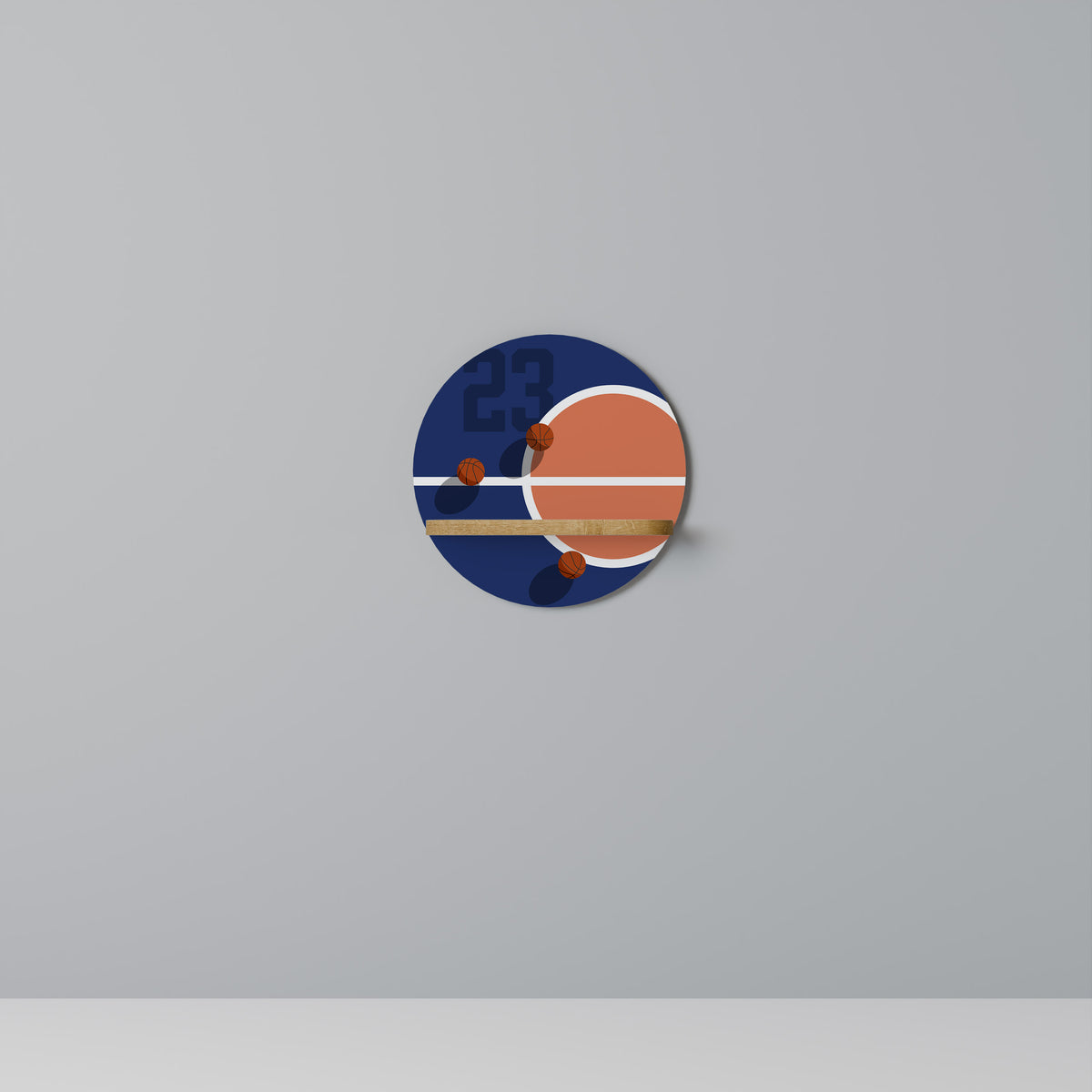 FAMOUS NUMBER 23 Art Shelf