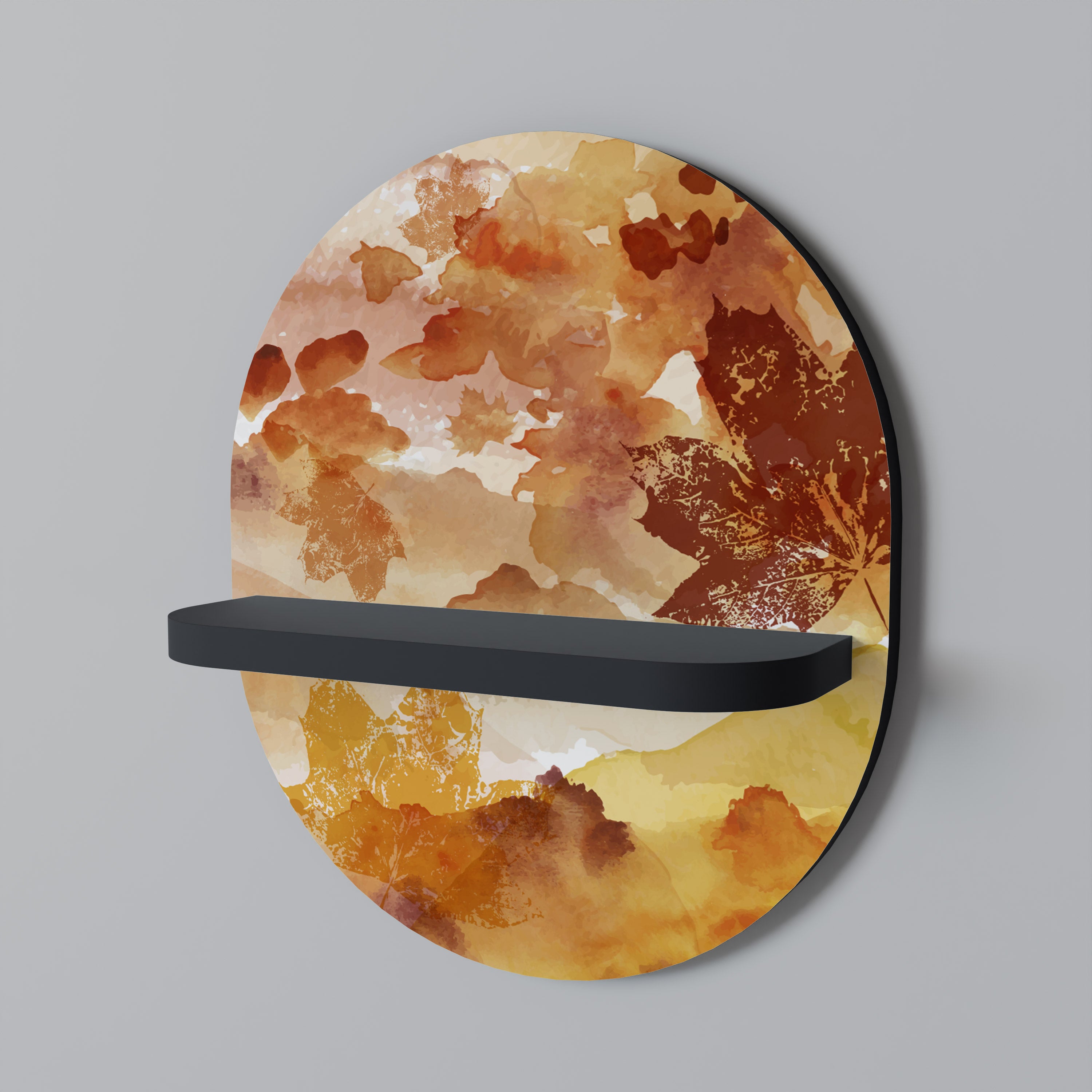 TRACES OF AUTUMN Decorative Art Shelf