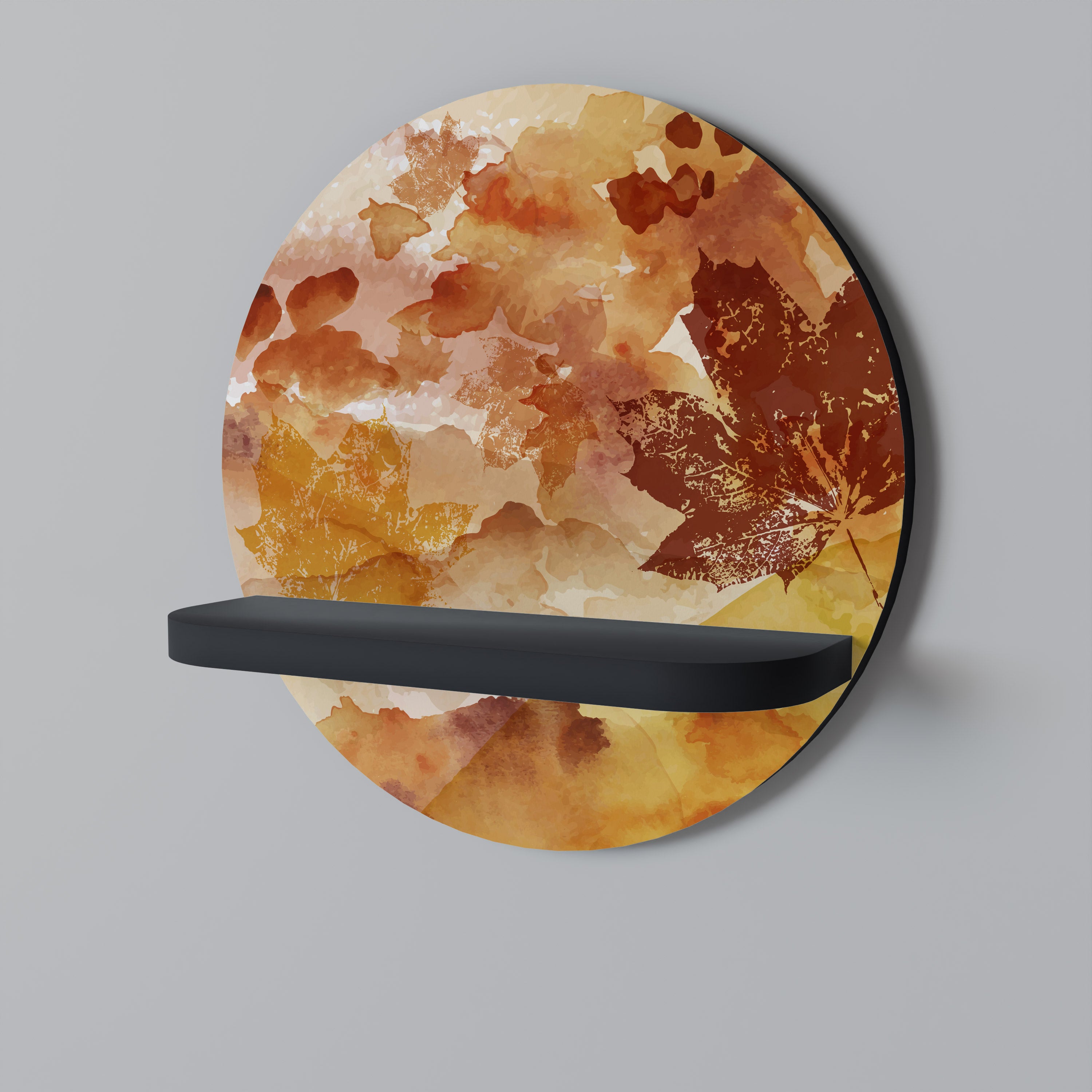 TRACES OF AUTUMN Decorative Art Shelf