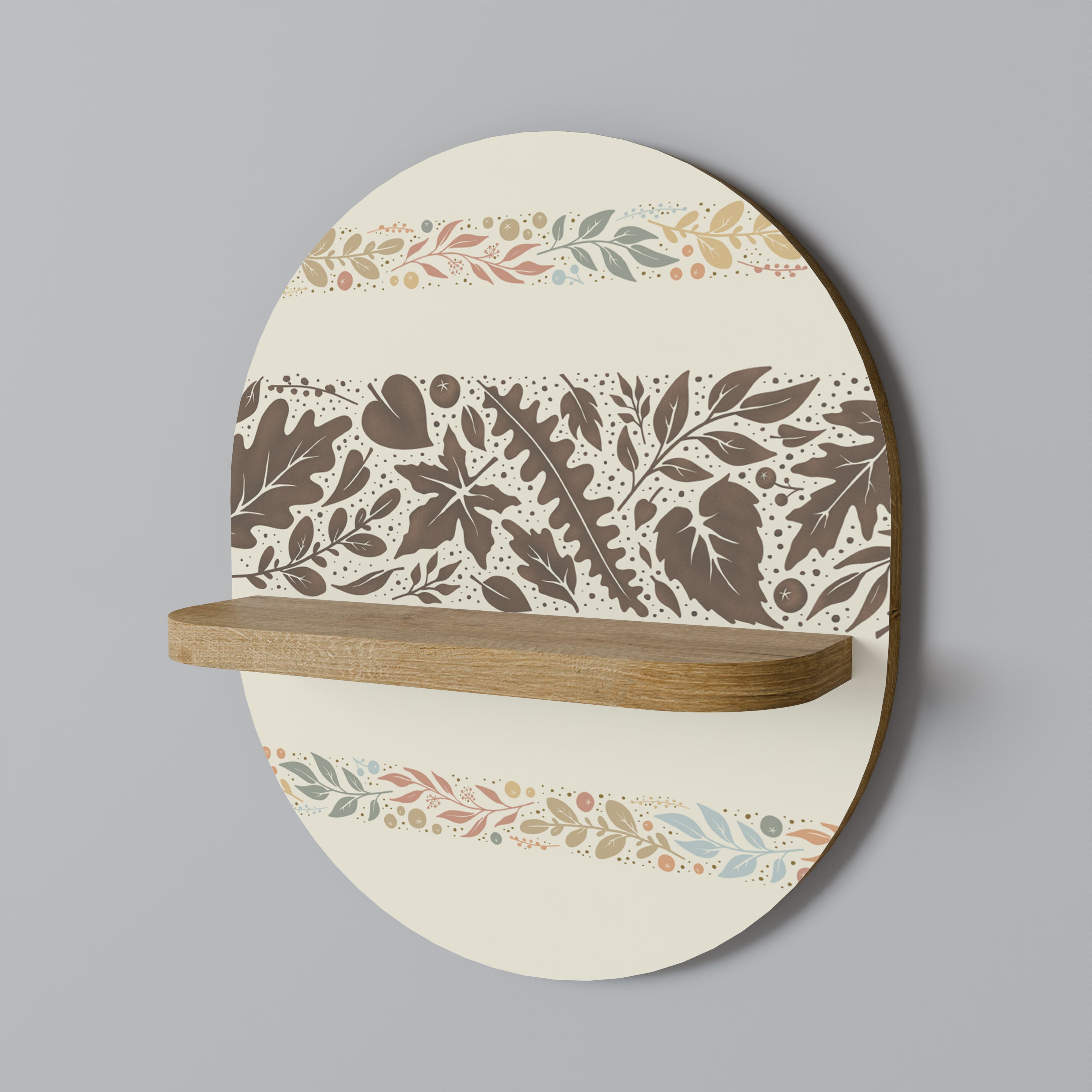 FOLIAGE ROWS Decorative Art Shelf