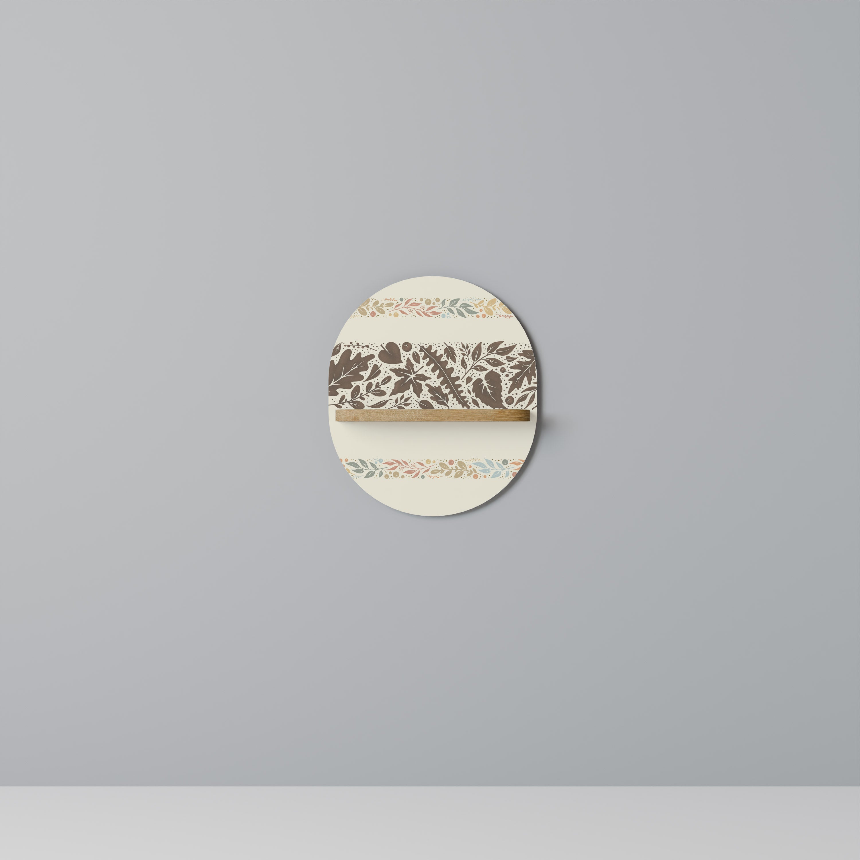 FOLIAGE ROWS Decorative Art Shelf