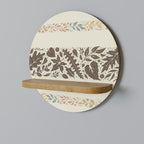 FOLIAGE ROWS Decorative Art Shelf