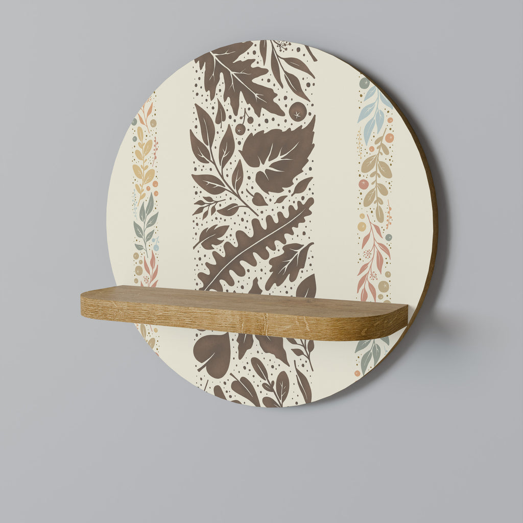 FOLIAGE TALES Decorative Art Shelf