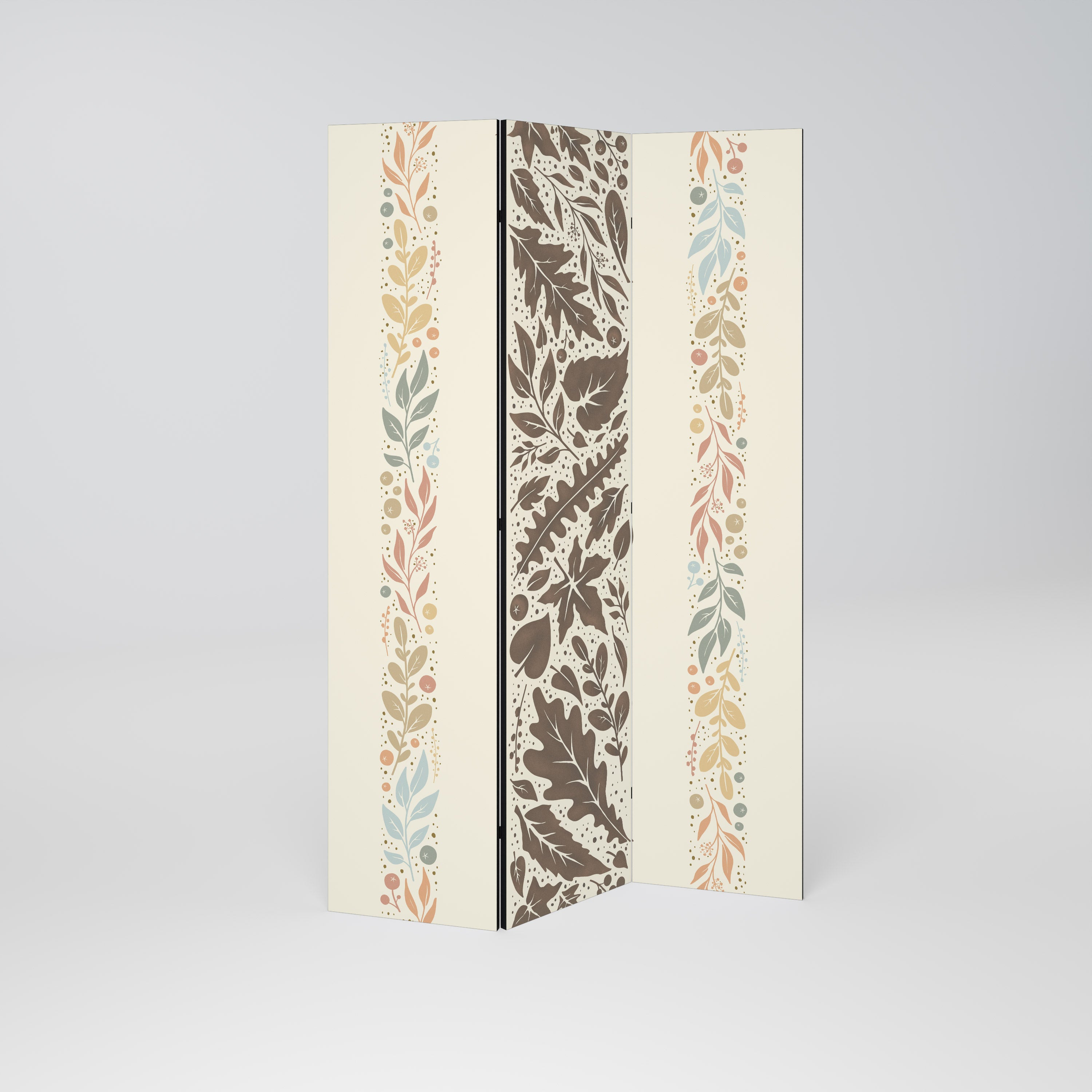 FOLIAGE TALES 3-Panel Room Divider
