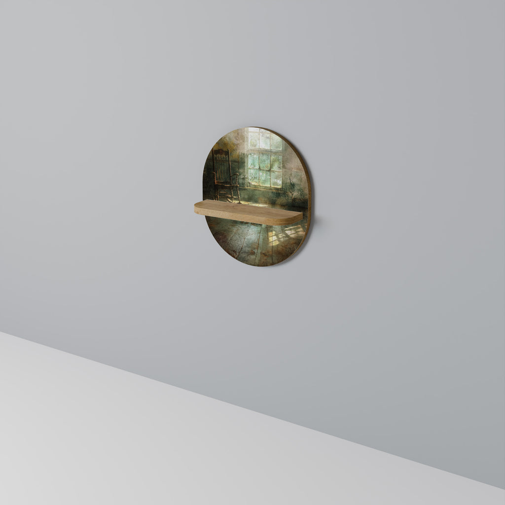 SUNLIT STILLNESS Decorative Art Shelf