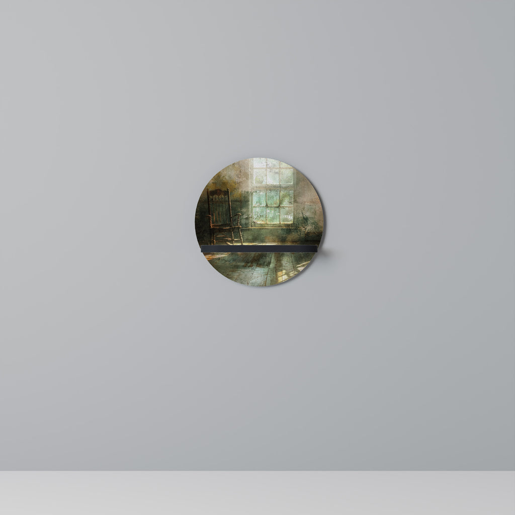 SUNLIT STILLNESS Decorative Art Shelf