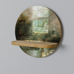 SUNLIT STILLNESS Decorative Art Shelf