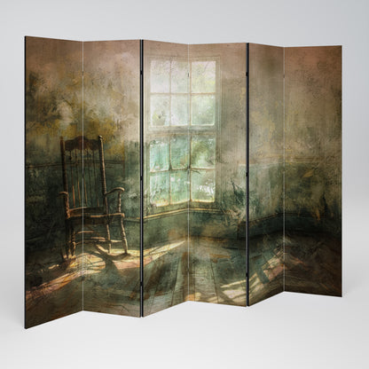 SUNLIT STILLNESS Rumsavdelare 6 paneler