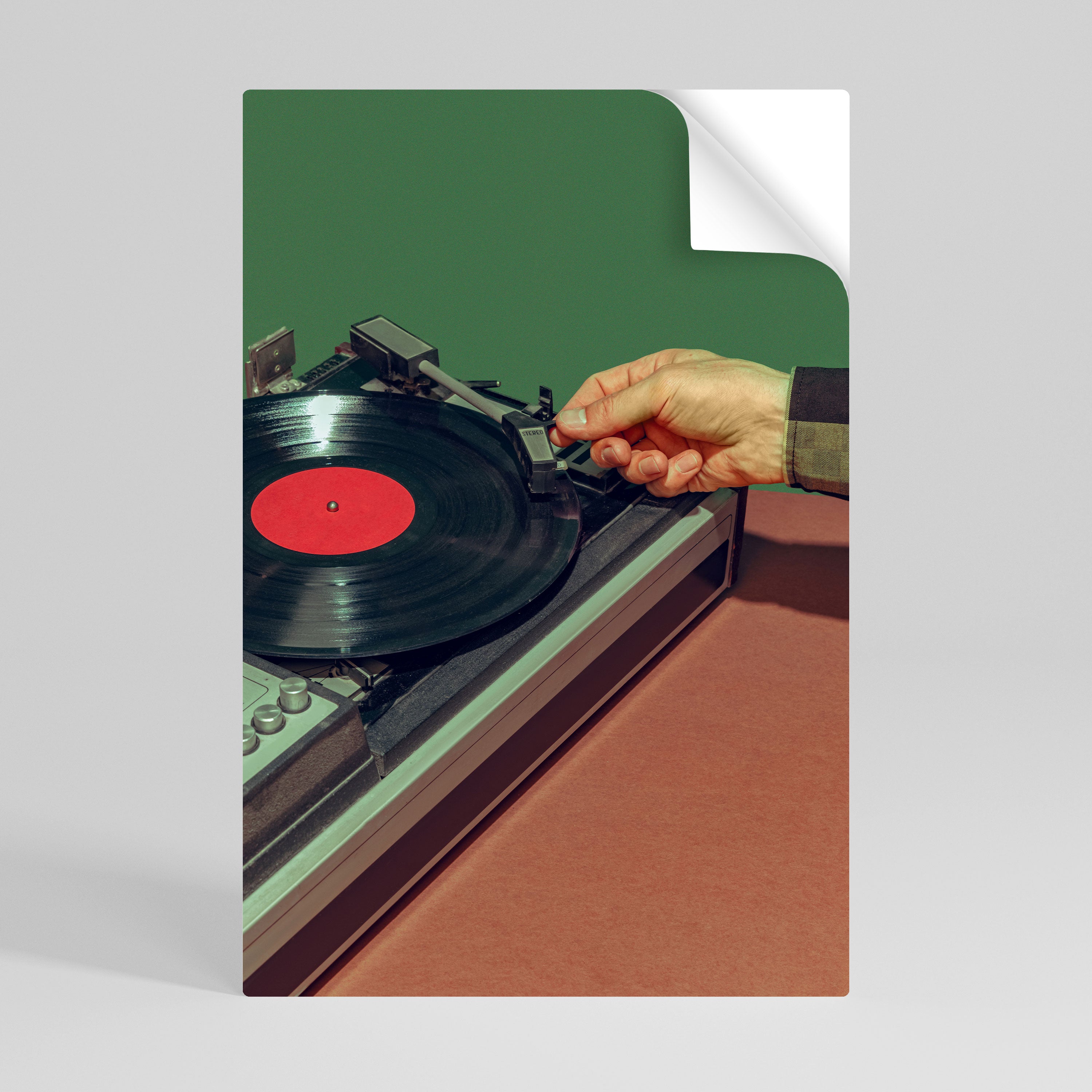 UNIQUE SOUNDS Selbstklebendes Poster - Hochformat