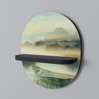 MORNING BY THE LAKE Decorative Art Shelf