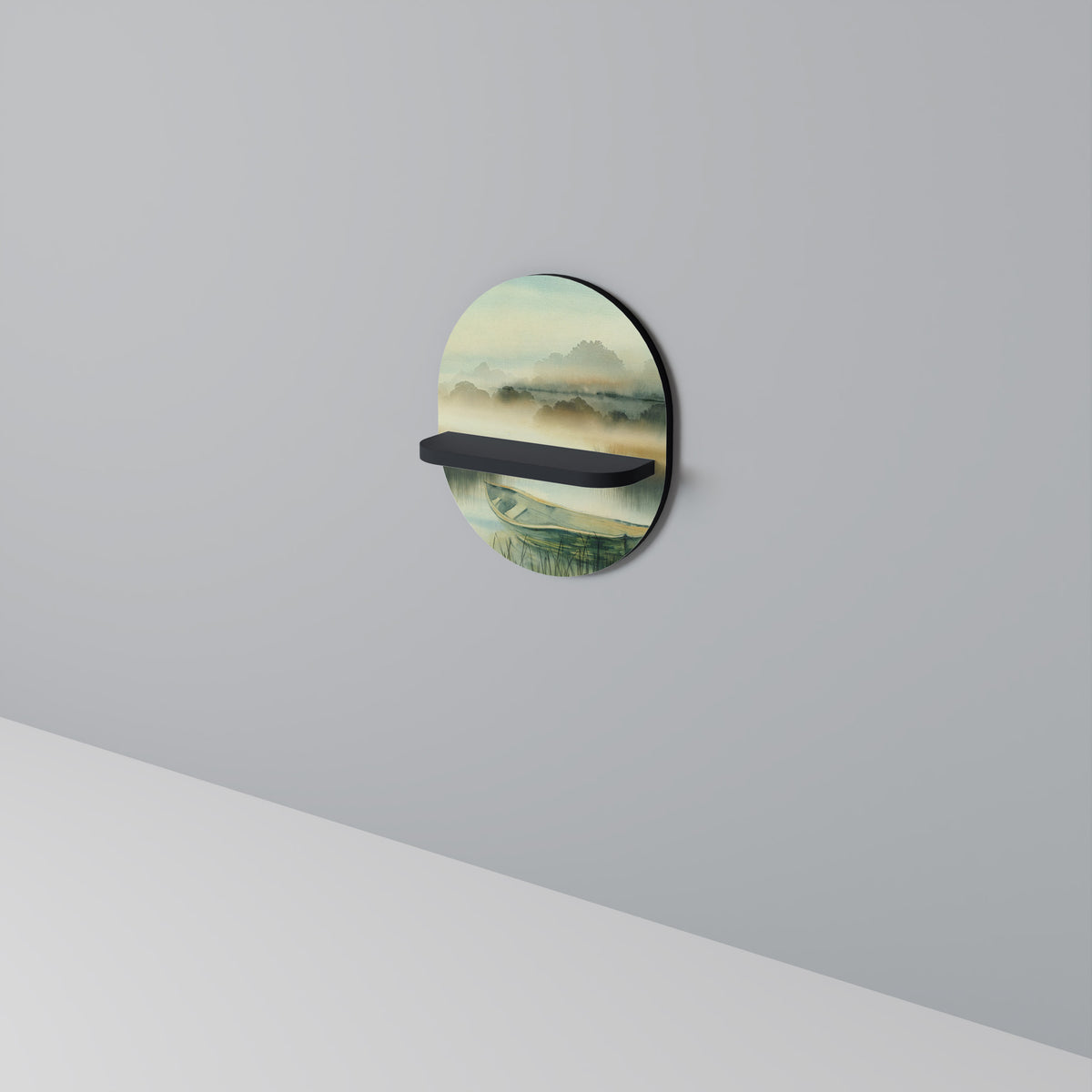 MORNING BY THE LAKE Prateleira Artística