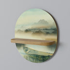 MORNING BY THE LAKE Decorative Art Shelf