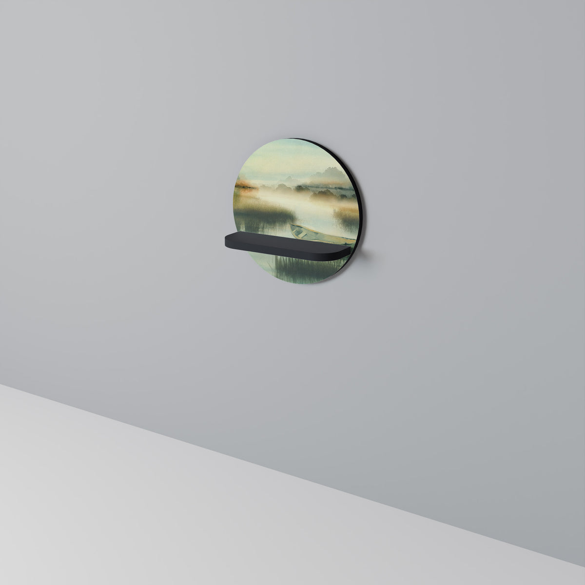 MORNING BY THE LAKE Prateleira Artística