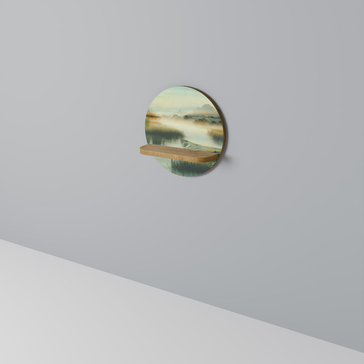 MORNING BY THE LAKE Prateleira Artística