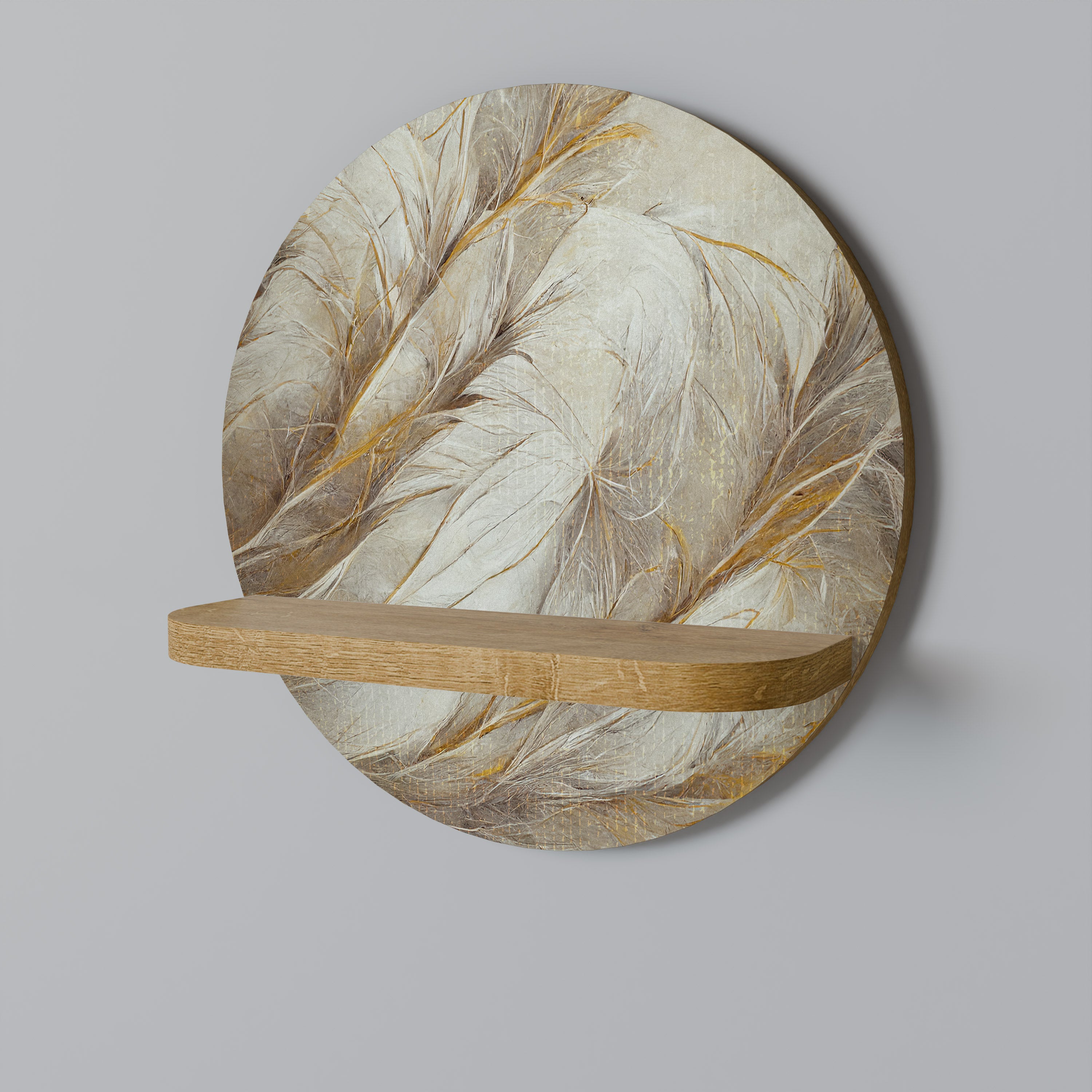 SOFT PLUMAGE Decorative Art Shelf