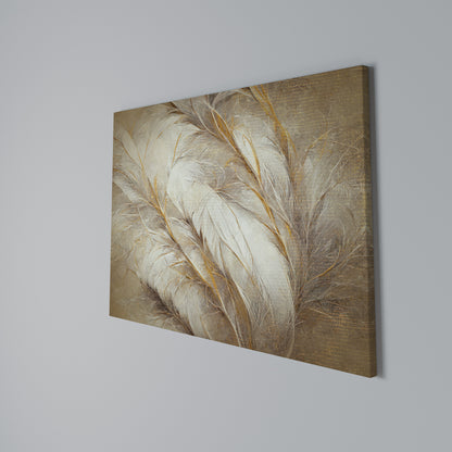 SOFT PLUMAGE Stampa su tela orizzontale