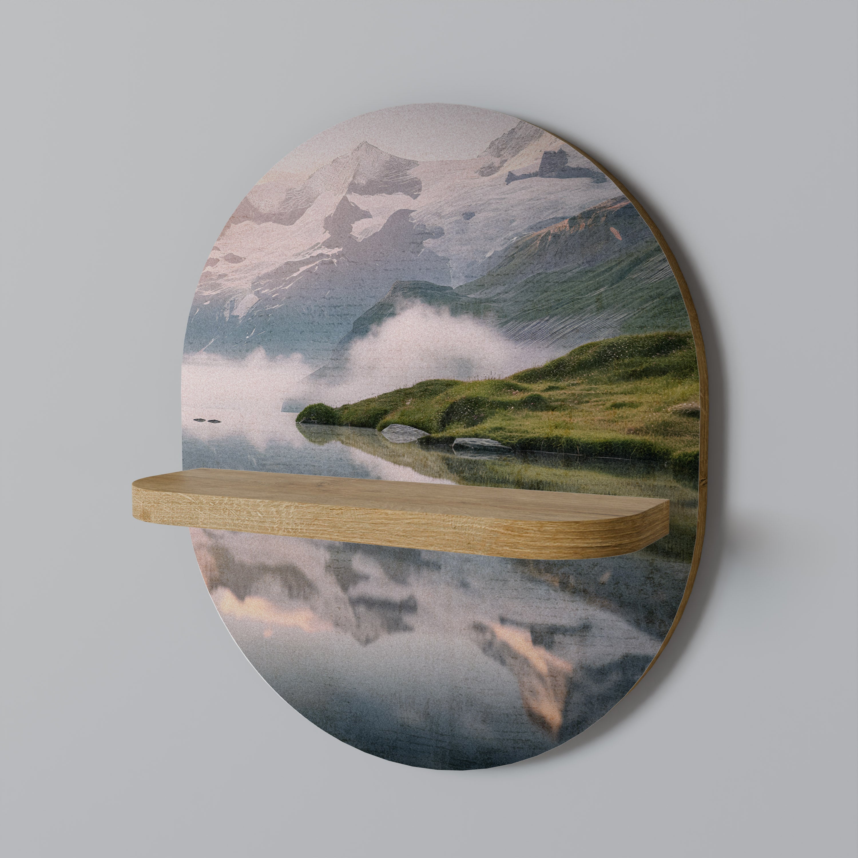 FOGGY HORIZON Decorative Art Shelf