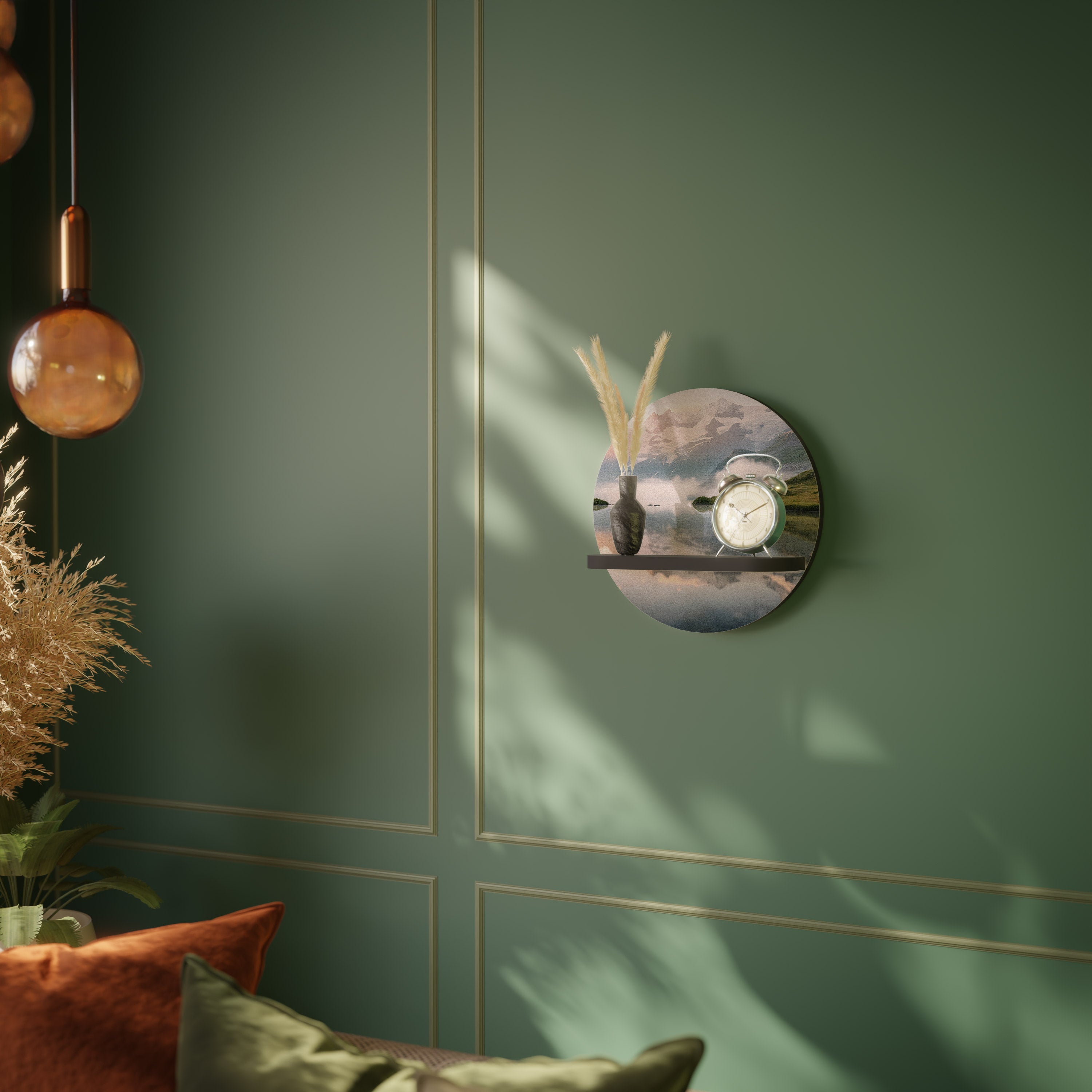 FOGGY HORIZON Decorative Art Shelf