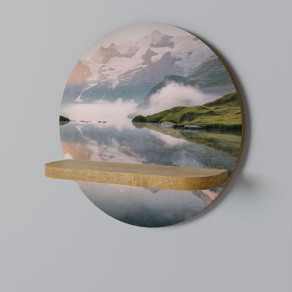 FOGGY HORIZON Decorative Art Shelf