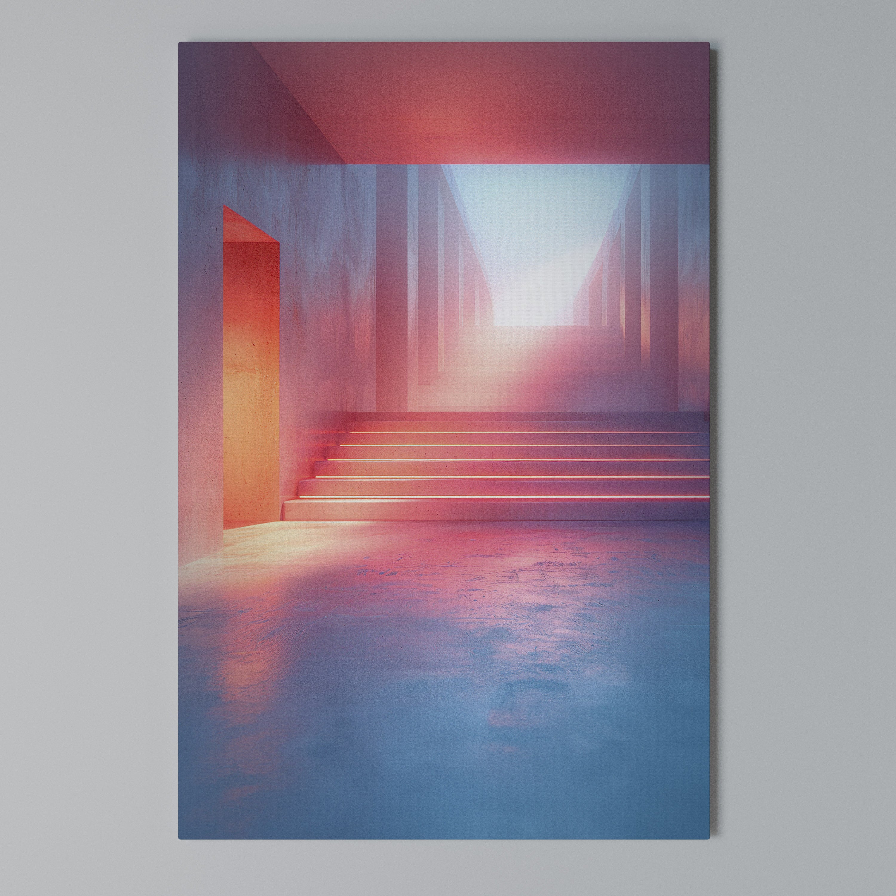 BRIGHT DIRECTION Cuadro en lienzo vertical