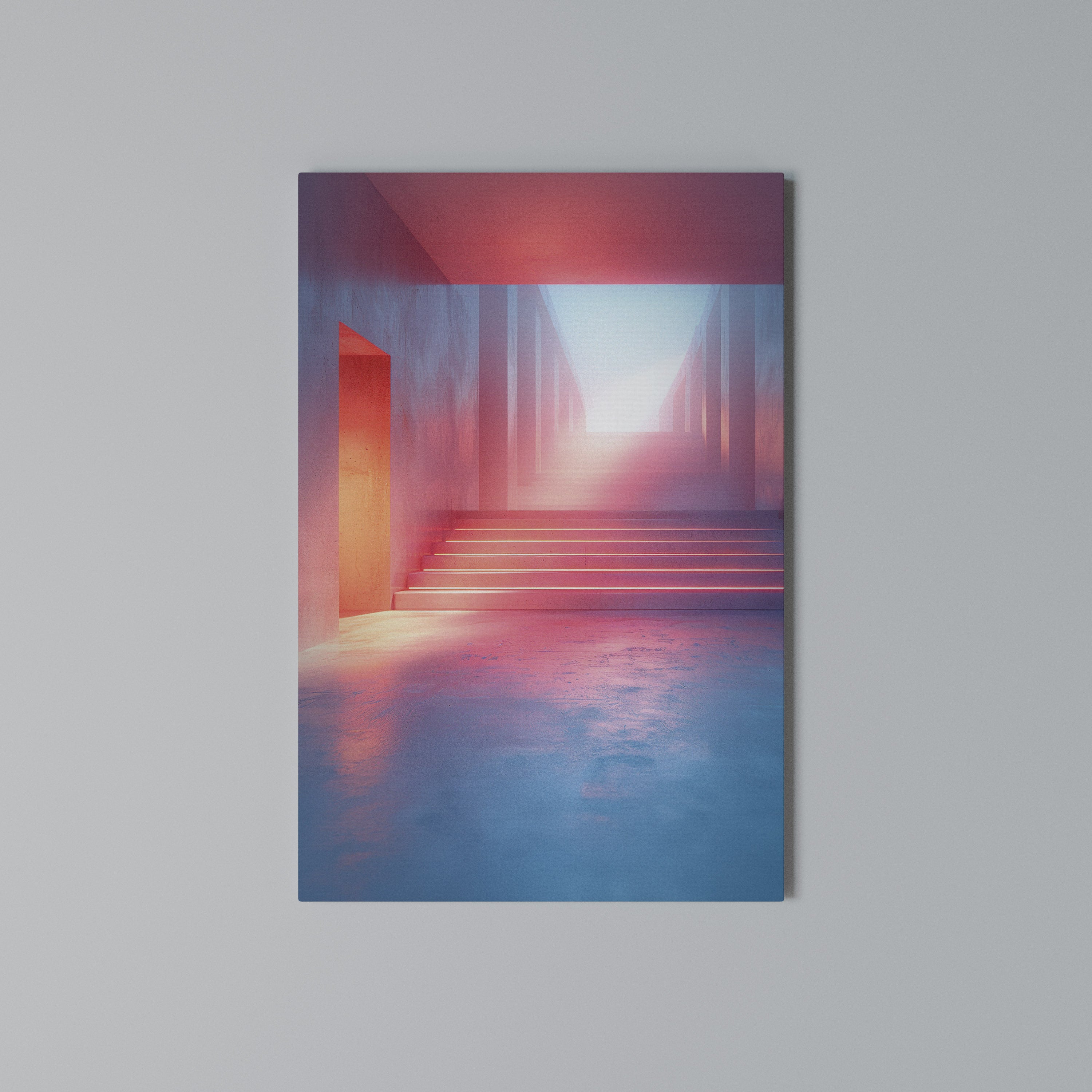 BRIGHT DIRECTION Cuadro en lienzo vertical