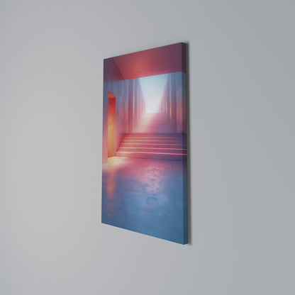 BRIGHT DIRECTION Cuadro en lienzo vertical