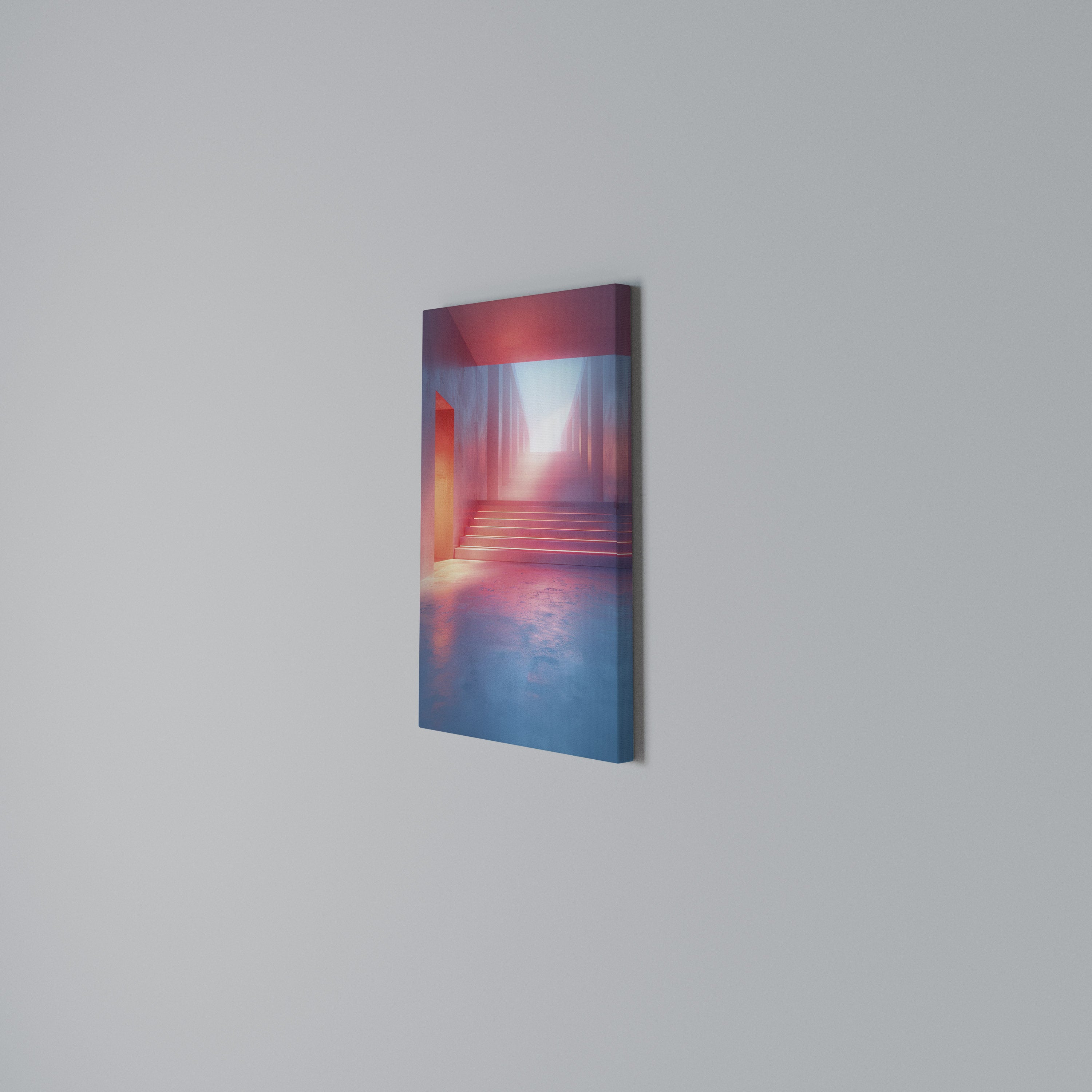 BRIGHT DIRECTION Cuadro en lienzo vertical