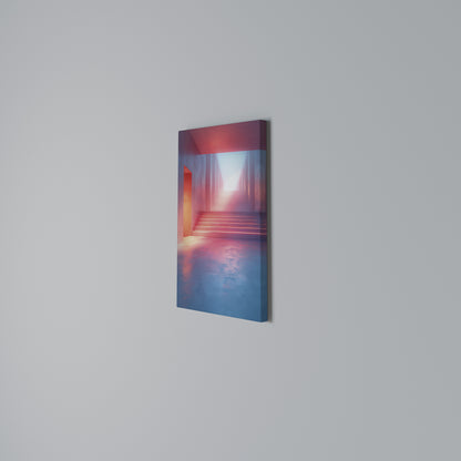 BRIGHT DIRECTION Cuadro en lienzo vertical