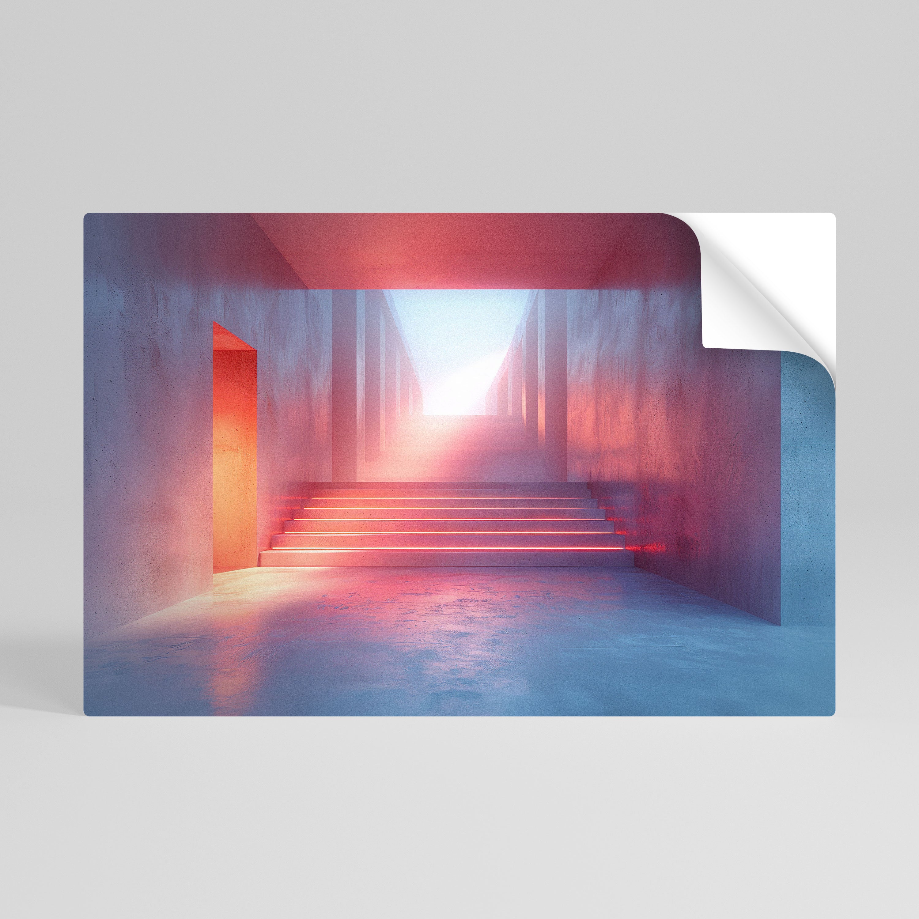 BRIGHT DIRECTION Peel and Stick Horizontal Poster