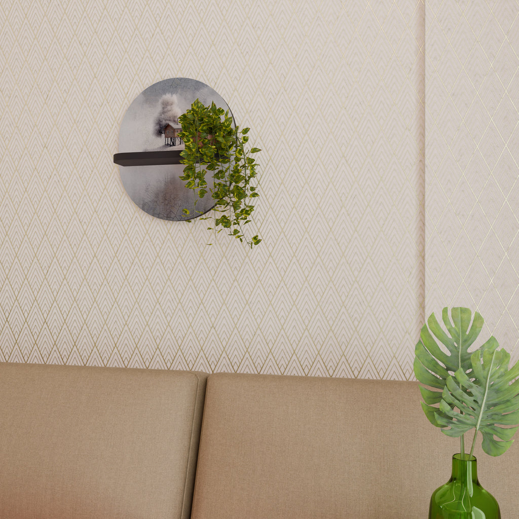 SILENT CABIN Decorative Art Shelf