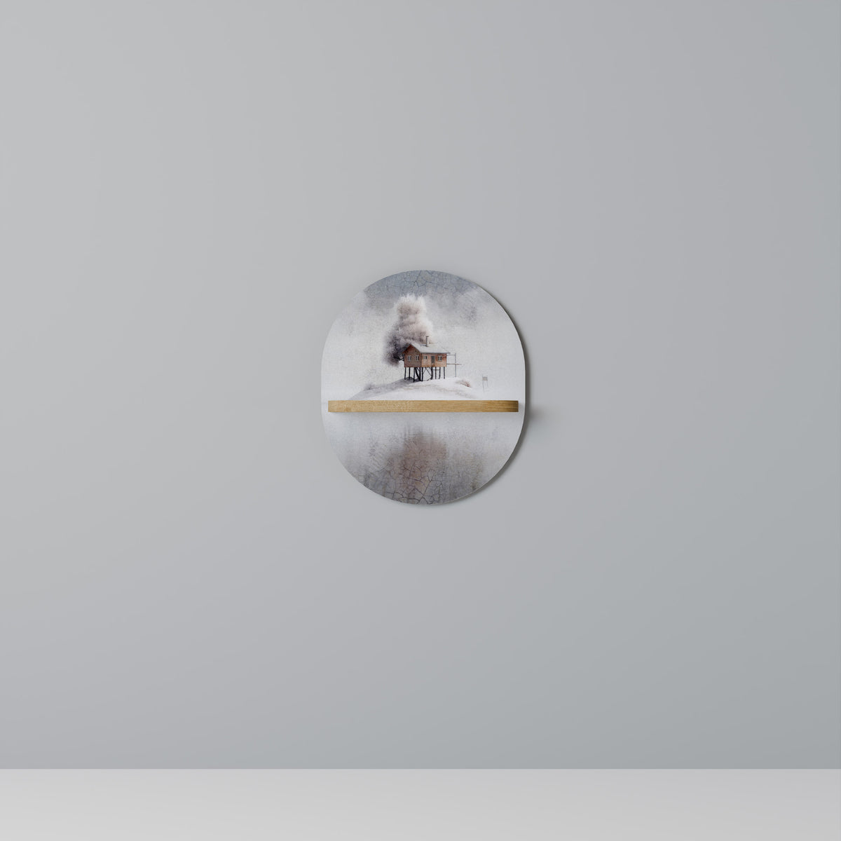 SILENT CABIN Art Shelf