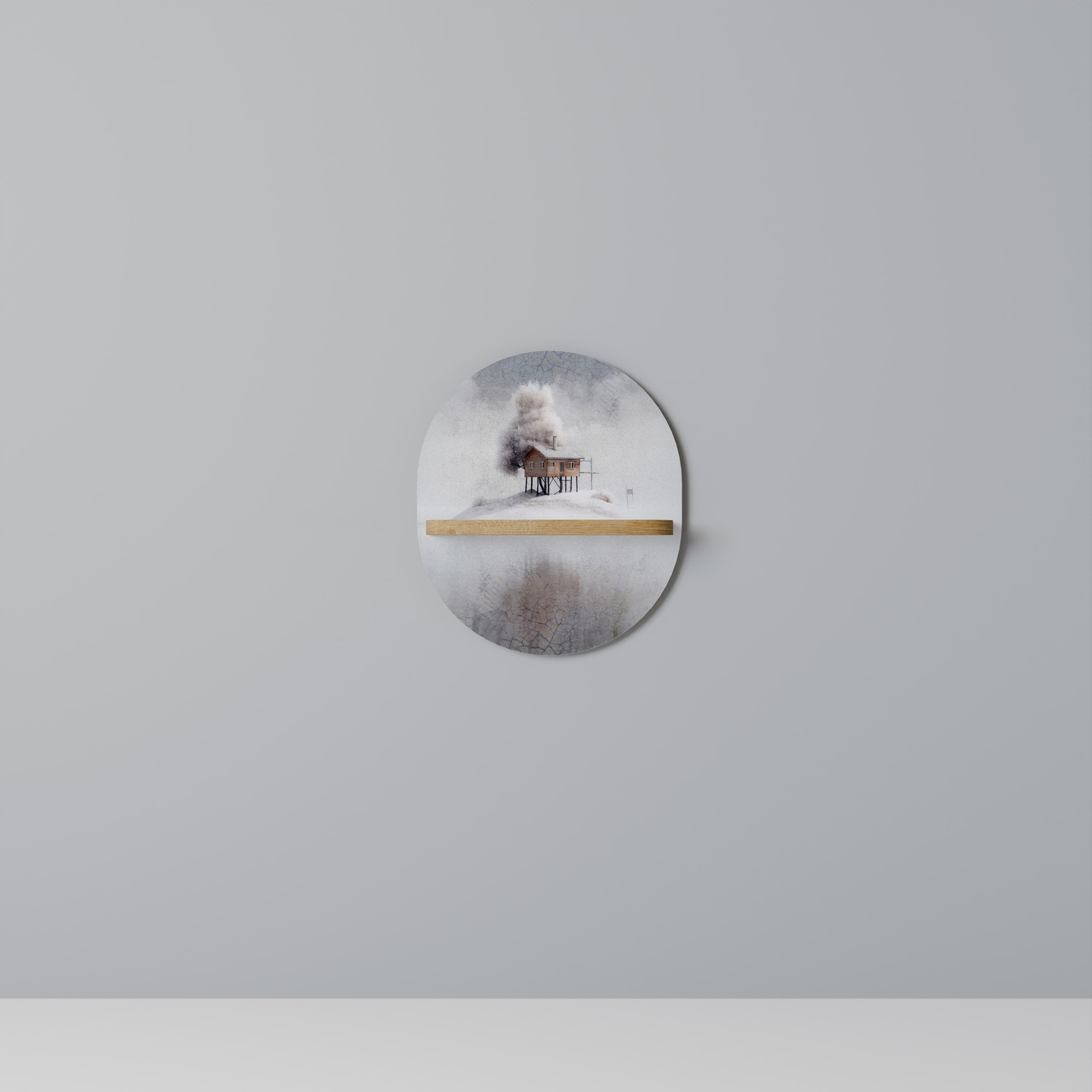 SILENT CABIN Decorative Art Shelf