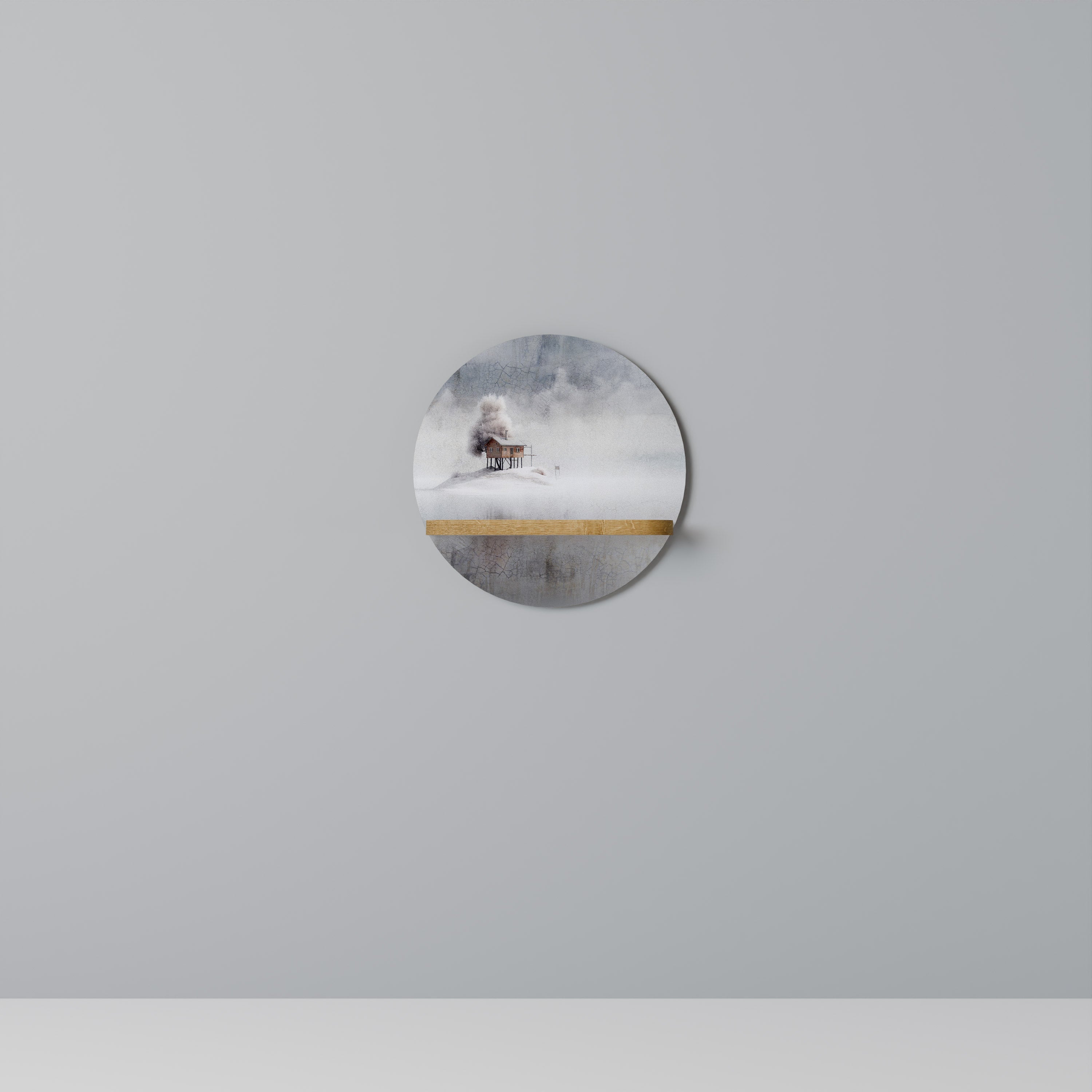 SILENT CABIN Decorative Art Shelf