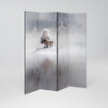 SILENT CABIN Biombo de 4 paneles